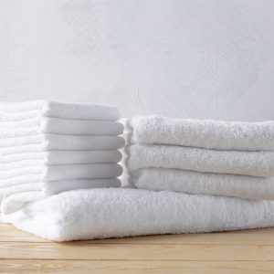 Banyo Havlusu - 400 gr Beyaz 16/1 İplik - 70x140