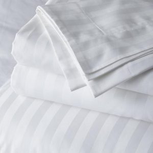 83 TEL ÇİZGİLİ POLY-COTTON TEK KİŞİLİK ÇARŞAF