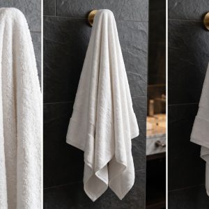 Otel Banyo Havlusu 70x140 cm 450 gr Beyaz