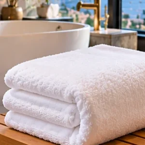 Otel Banyo Havlusu 70x140 cm 500 gr Ring İplik %100 Pamuk