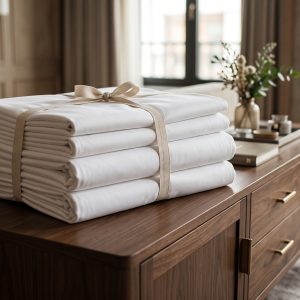 Otel Çi̇ft Ki̇şi̇li̇k Çarşaf 240x280 cm 62 Tel Pamuk-Polyester